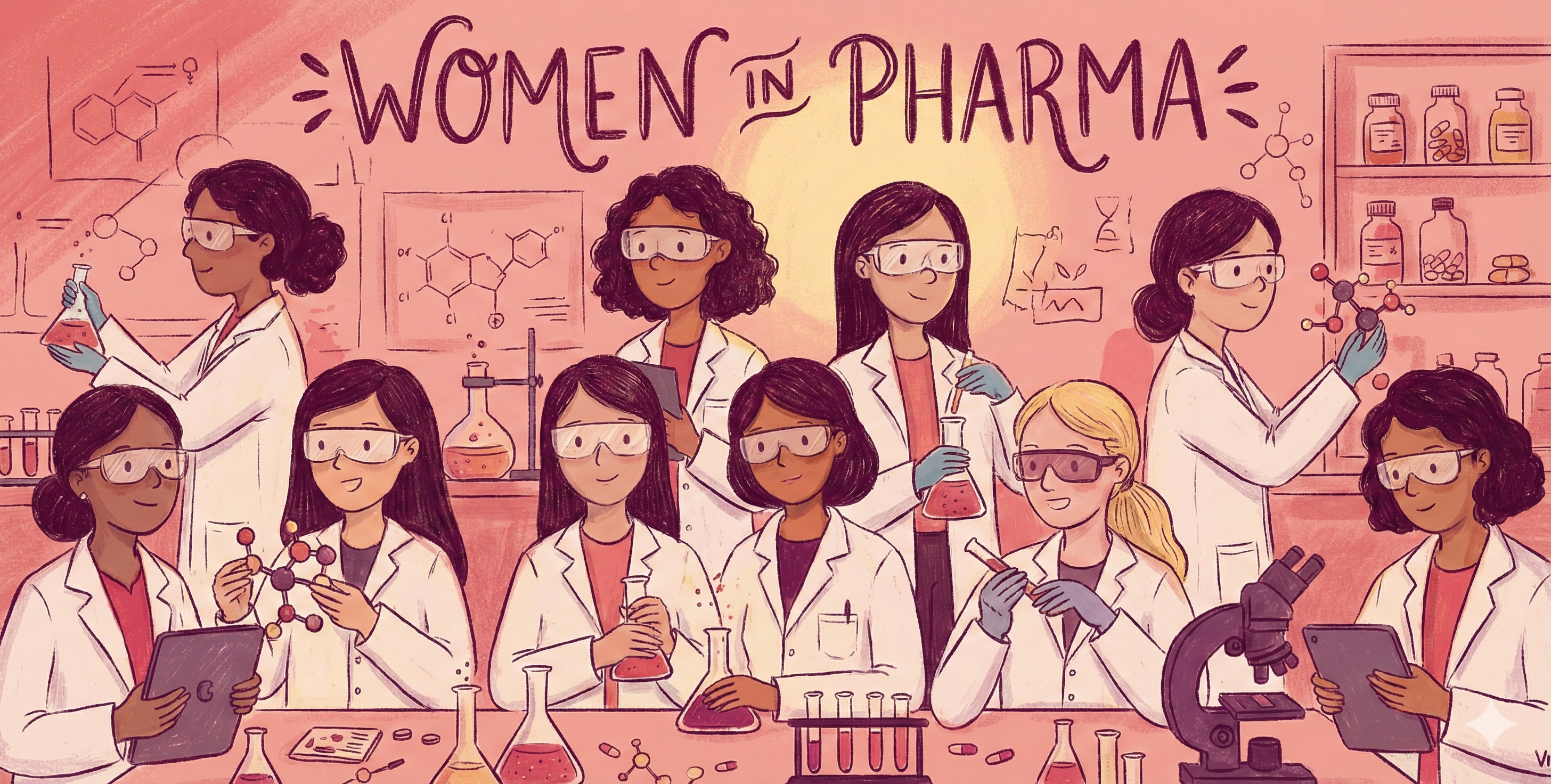 Women in Pharma illustration